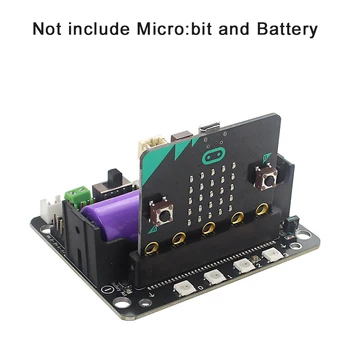 Mikro:šiek tiek Pratęsti Valdybos Robotbit Valdybos Programavimo Švietimo pagalbos 18650 Baterija