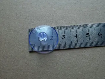 100vnt/daug Skersmuo 2,5 cm Skaidrus Plastikas, Guma perforacija siurbtukas vestuvių automobilių apdailos stiklo plastiko gyvis puodeliai