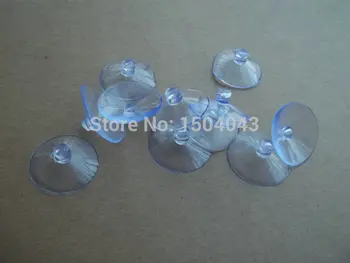 100vnt/daug Skersmuo 2,5 cm Skaidrus Plastikas, Guma perforacija siurbtukas vestuvių automobilių apdailos stiklo plastiko gyvis puodeliai