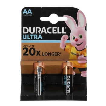 Šarminės baterijos Duracell Ultra Power, AA, LR6-2BL, 1,5 V, 2 vnt 4116213