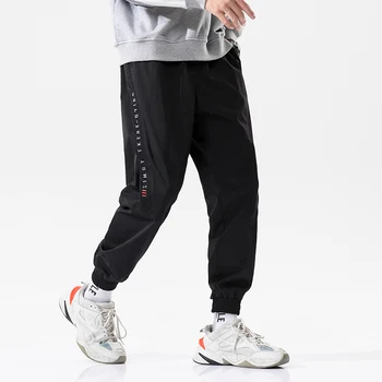 2020 Multi Kišenės Krovinių Haremas Jogger Kelnės Vyrams Hip-Hop Mados Atsitiktinis Track Kelnės Streetwear Harajuku Hipster Sweatpants