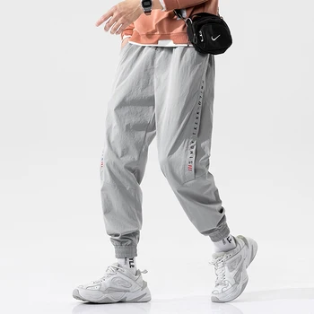 2020 Multi Kišenės Krovinių Haremas Jogger Kelnės Vyrams Hip-Hop Mados Atsitiktinis Track Kelnės Streetwear Harajuku Hipster Sweatpants
