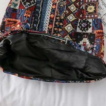 HELIAR boho Sijonas siuvinėjimo Bodycon Sijonai Pavasarį Mini Pločio Kojų Derliaus Mini moterims 2019 naujas slim lieknėjimo laukinių-Line sijonas