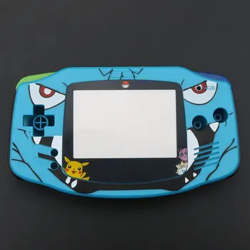 YuXi Aukštos Kokybės Nauji Plastikiniai Shell Atveju Padengti Mėlyna Būsto Nintendo GameBoy Advance GBA atsarginės Dalys