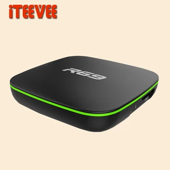 10VNT R69 TV Box Quad-Core Allwinner H3 TV Box paramos H. 264, H. 265 Android 7.1 Media Player R69