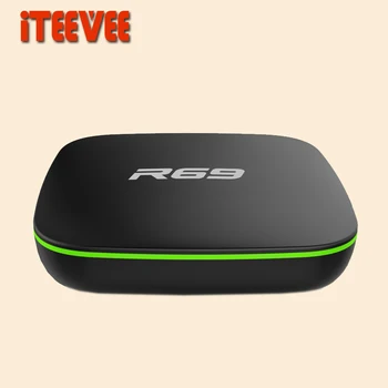 10VNT R69 TV Box Quad-Core Allwinner H3 TV Box paramos H. 264, H. 265 Android 7.1 Media Player R69