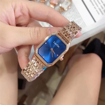 Mados Moteriški Laikrodžiai Paprastumo Diamond Laikrodis Nerūdijančio Plieno Drugelis Užsegimas Moterų Žiūrėti Pirmasis Pasirinkimas Dovanos reloj mujer