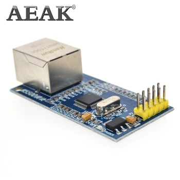 AEAK W5500 Ethernet tinklo modulis aparatūros TCP / IP 51 / STM32 mikrovaldiklių programų per W5100