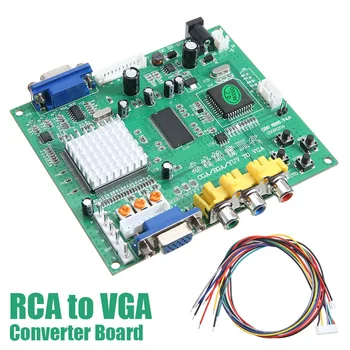 CGA EGA RCA, VGA Žaidimas HD Video Converter Valdybos Moudle GBS8200 RCA, VGA Konverteris Valdybos Plokštė Vaizdo Dekodavimo Įrenginys