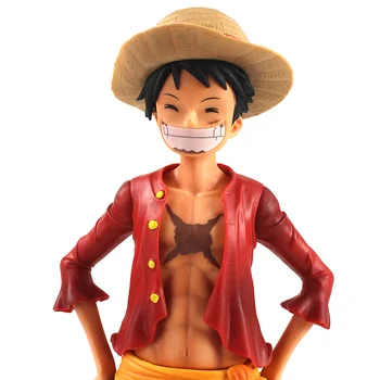 25-29cm Anime One Piece Portgas Ace maudymosi kostiumėlį nami Beždžionė D Luffy Charlotte Katakuri PVC Veiksmų Skaičius, Kolekcines, Modelis Žaislą dovanų