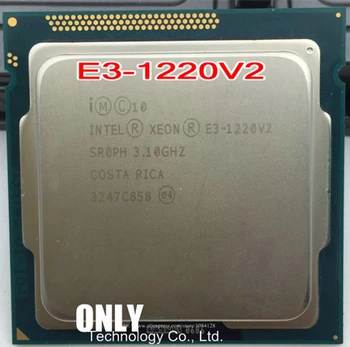 XEON E3-1220V2 3.10 GHZ Quad-Core 8MB SmartCache E3-1220 V2 DDR3 1 600mhz E3 1220 V2 FCLGA1155 TGD 69W 1 metų garantija