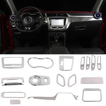 Automobilių Interjero Aksesuarų MG ZS lango mygtuką perjungti padengti oro išleidimo automobilių konsolė rėmo pavarų perjungimo Naršymo skydelyje