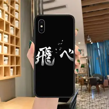 Haikyuu Hinata išpuolių Anime Mielas Telefono dėklas Skirtas iphone 12 11 pro Max Mini 7 8 plus X XR XS SAMSUNG S 20 10 9 kraštas Plius A51 71