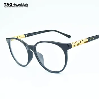 2019 naujas Moterų apvalių akinių rėmeliai ŽYMEKLĮ Prekės ženklo Mados dizaineris Nerd akiniai rėmeliai moterų Asmeninį mada aksesuarai