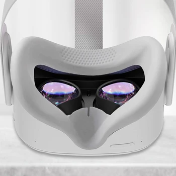 Už Oculus Quest 2 VR Ausines, Palieskite Valdiklį Apsaugos Atveju 5m Data Kabelis Silikono Akių Kaukė Trinkelėmis Objektyvas VR Aksesuarų Rinkinys