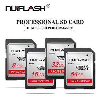 SD Kortelė 64 GB 16 GB 32 GB, 128 GB Class 10 Atminties Kortelę tarjeta micro sd usb Flash TF Card 128 gb