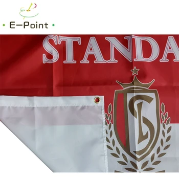 Belgija Standard Liege 3ft*5ft (90*150cm) Dydis Kalėdų Dekoracijas Namų Vėliavos Banner B Tipo Dovanos