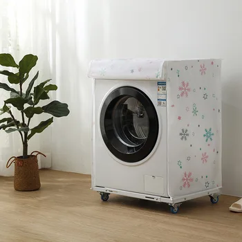 Buitinės skalbimo mašinos saugojimo dulkių padengti skalbimo mašina padengti prietaisas atsparus vandeniui apsauginis dangtelis MJ710