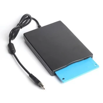 USB Floppy Drive 3.5 colių USB Išorės Diskelį Nešiojamų 1.44 MB FDD, USB Diskas, Plug and Play 