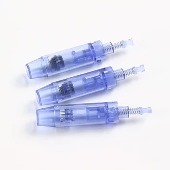 Aukštos kokybės 50pcs 36pin derma pen mėlyna permanentinis makiažas tatuiruotė adata kasetės microneedling adatų terapija, skirtas grožio makiažas