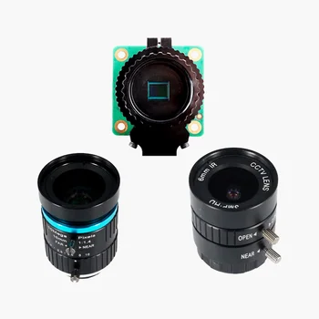 Aviečių Pi Aukštos Kokybės vaizdo Kamera HQ vaizdo Kamera 12.3 MP Sony IMX477 su reguliuojamu atgal dėmesį ir paramą C - ir CS-mount objektyvai