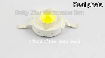 100VNT/DAUG 1 w LED lempos, granulių aukštos galia 1W karoliukai (90-100 lm), 