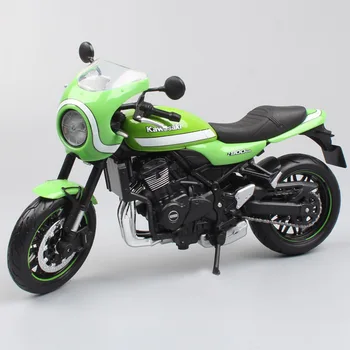 Klasikinis 1:12 masto maisto Kawasaki Z900 RS Cafe racer transporto priemonės Diecast kelių lenktynių motociklo žaislas miniatiūros surinkimo 2017