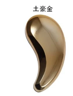 Naujas Aukso ColorHair Ovalo Formos Šepetys Masažinis Šepetys Anti Static Pagalvėlių, Kirpyklos Masažas Šukos Mielas Plaukų Formavimo Priemonės