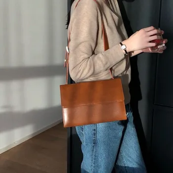 Senovinių kvadratinių moterų pečių krepšiai dizaineris moterų crossbody maišelį prabanga pu odos krepšys didelės talpos parinkimas lady piniginės