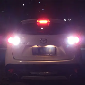 (2) Balto Canbus Ne Klaida 912 W16W T15 Automobilio LED Lemputes 2011 2012 - 2017 2018 2019 2020 Mazda CX-5 CX5 LED Atsarginės Atbulinės Šviesos
