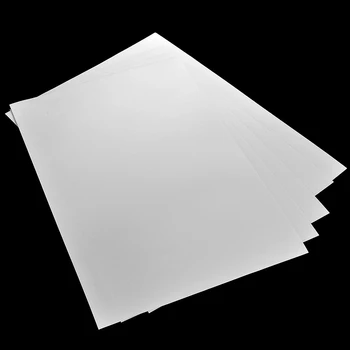 5vnt Rašalinis Vandens-Skaidrių Perkėlimo Popierius Aišku, Balto A4 formato Vandens čiuožykla Decal Knyga 