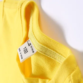 Vaikų drabužiai Grynos Medvilnės Berniukų ir Mergaičių Marškinėliai Šortai Tiktų Vasaros Leteną Patrulių Kūdikių Sportinę aprangą