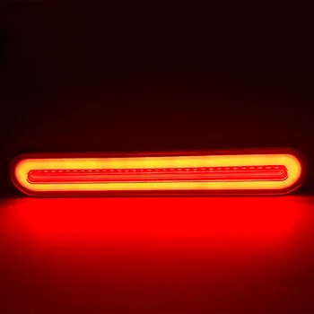 2x 100 LED Priekabos Sunkvežimių Stabdžių Žibintas atsparus Vandeniui Neon 3 1. Halo Žiedo Uodega, Stabdžiai stabdžių Žibintas Teka Posūkio Signalo Lemputė Lemputė