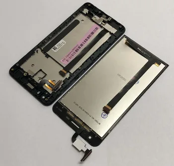 Už Asus Zenfone 5 Lite A502CG LCD Ekranu Ekranas Jutiklinis Ekranas skaitmeninis keitiklis Jutiklis Stiklo A502CG LCD Ekranas Asamblėjos Rėmelį