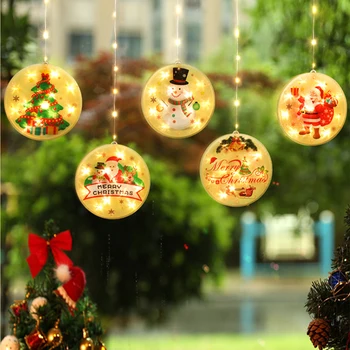 1,5 m LED Pasakų Žibintai Girliandą Užuolaidų Lempos Nuotolinio Valdymo pultas USB String Žiburiai Kalėdų Dekoracijas namams Miegamojo Lango