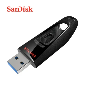 SanDisk USB 3.0 Flash Drive, 128GB 64GB 32GB 16 GB Memory Stick Pen Drives Flashdisk U Disko Saugojimo Įrenginys, skirtas KOMPIUTERIO CZ73 CZ48 CZ600