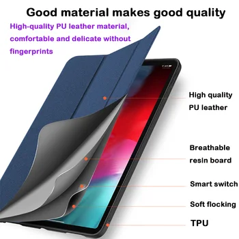 Case For Samsung Galaxy Tab A7 10.4 2020 T500 Atveju Tablet Stand Ultra Plonas korpusas Galaxy Tab A7 SM-T500 SM-T505 Padengti Funda