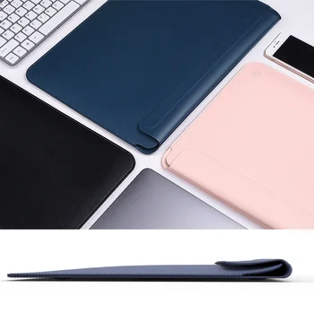 Nešiojamas Krepšys Naujas 2016 2017 2018 2019 MacBook 12 13 15 Oro Touch ID / Pro Touch Baras ,PU Oda Rankovės Ultra-slim Notebook Case