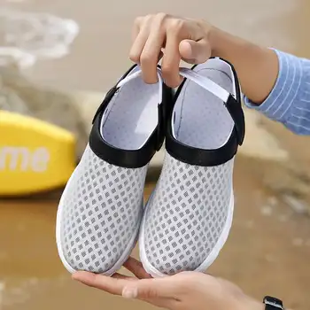 Namų Ponios Batai Moterų Paplūdimio Šlepetės Užkemša Sandalai Moterims Vasarą Naujų 2020 m. Paslysti ant Skylę Bateliai Moteris Croc Atsitiktinis Sandalas C73