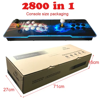 2021 Naujas produktas, Arcade Konsolė Mašina Pandora Box CX 2800 1 paramos fba mame ps1 SFC SNES MD žaidimas 3D, kad Galite 3P 4P žaidimas