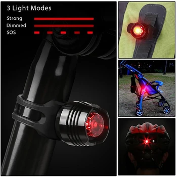 Bike Bicycle Light Nustatyti Baltos Šviesos Dviračių Lempos + Elektroninis Varpas Ragų Hooter Vandeniui