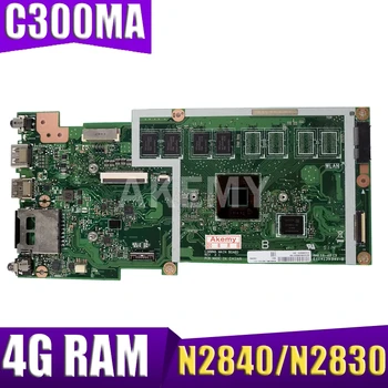 XinKaidi C300MA plokštę Už ASUS C300MA C300M mainboard darbas originalus Bandymas EMMC16G N2840/N2830 CPU 4G RAM rev2.1