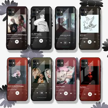 MaiYaCa Lil Peep Hellboy Meilės albumą Telefono dėklas skirtas iPhone 8 7 6 6S Plus X XR 11 pro XS MAX fundas