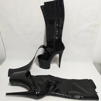 8 colių aukšto kulno batai moterims 20cm aukštakulniais jungiamąją modelio batus kojų vidutinio kojų visas rungtynes, batai platformos seksualus rekvizitai batai