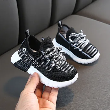 Nauja vaikai vieną batai tinklo sportiniai bateliai moterys vyrai sportbačiai vaikų bėgimo bateliai vaikams kvėpuojantis drobė batai