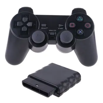 Wireless Gamepad Vibratorius 2.4 G Žaidimų Valdiklis Kreiptuką su Imtuvas PS2