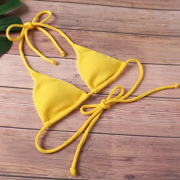 Push-up Bikinis 2019 Seksualus maudymosi Kostiumėliai Moterims, Moteriška Kietas Diržas Bikini komplektas Biquini Maudymosi Kostiumas, Paplūdimio Moterų maudymosi kostiumėlį