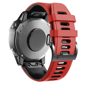 JKER 26 22MM Silikono Quickfit Watchband Dirželis Garmin Fenix 6 Pro Žiūrėti Easyfit Riešo Juosta, Diržu, Fenix 6X Pro Žiūrėti