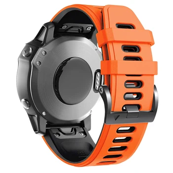 JKER 26 22MM Silikono Quickfit Watchband Dirželis Garmin Fenix 6 Pro Žiūrėti Easyfit Riešo Juosta, Diržu, Fenix 6X Pro Žiūrėti