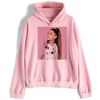 Ariana Grande hoodies femme Negabaritinių grafinis Ulzzang spausdinti femme hoddies hoody graphic